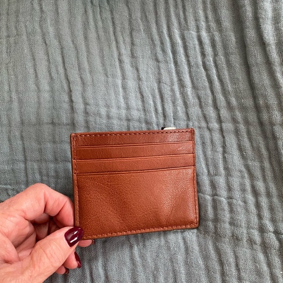 Frye Card Case. Cognac. New - Picture 3 of 4